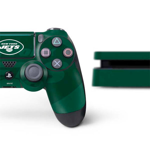 NFL New York Jets Double Vision PS4 Slim Bundle Skin